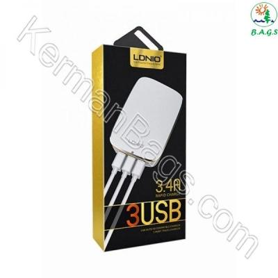 شارژر USB فندکی خودرو 3 پورت