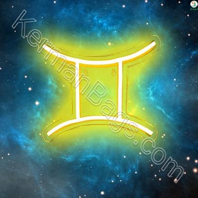 چراغ دیواری نئون وانکسینگ مدل NEON-GEMINI