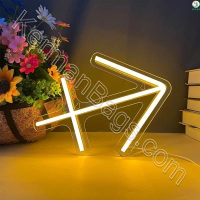 چراغ دیواری نئون وانکسینگ مدل NEON-SAGITTARIUS