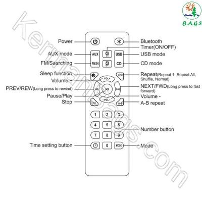پخش کننده موسیقی سکین مدل KC-909