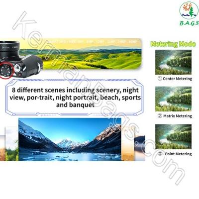 دوربین دیجیتال مدل 4K Ultra HD 48MP 16X 3.2inch IPS