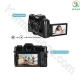 دوربین دیجیتال مدل2.7K UHD 30.0MPبه همراه لنز16X
