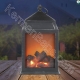 چراغ رومیزی طرح فانوسی شومینه مدل ‎05126